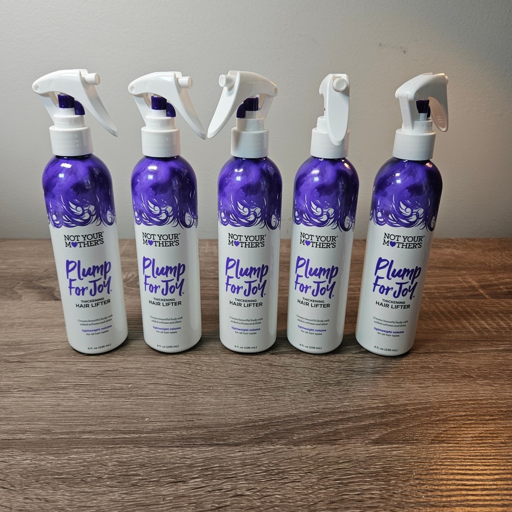 Not Your Mother's Plump For Joy Thickening Hair Lifter 8oz 5-Pack Bulk Lot